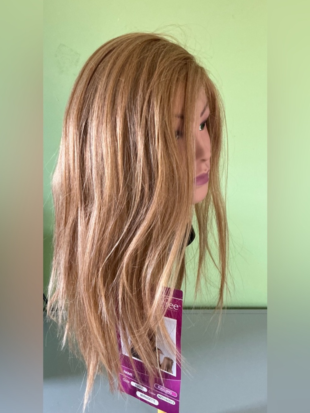 Carefree Strawberry Blonde Long Wig Style Bernadette Color 613